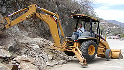 Retroexcavadora Caterpillar